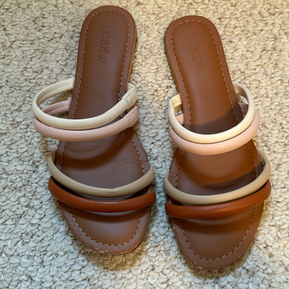 J.crew strappy sandals